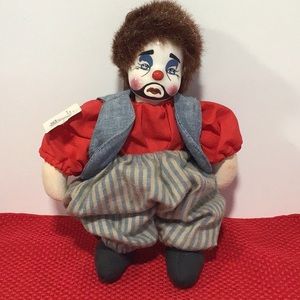 Diggles Clown by Artisan Way,  #300 Porcelain Clown